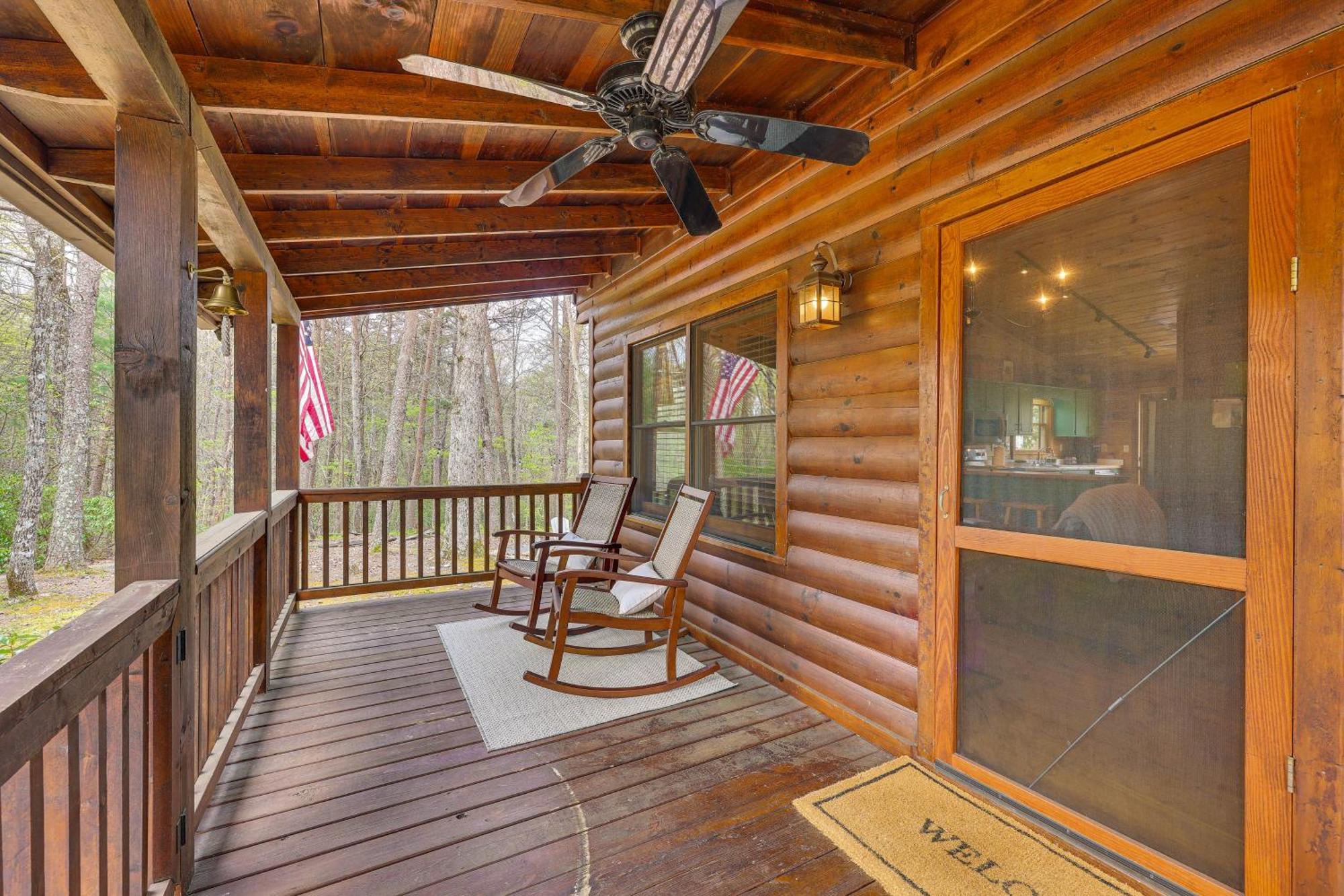 Cozy Cabin In Private Location With Hot Tub And Grill! Blue Ridge Εξωτερικό φωτογραφία