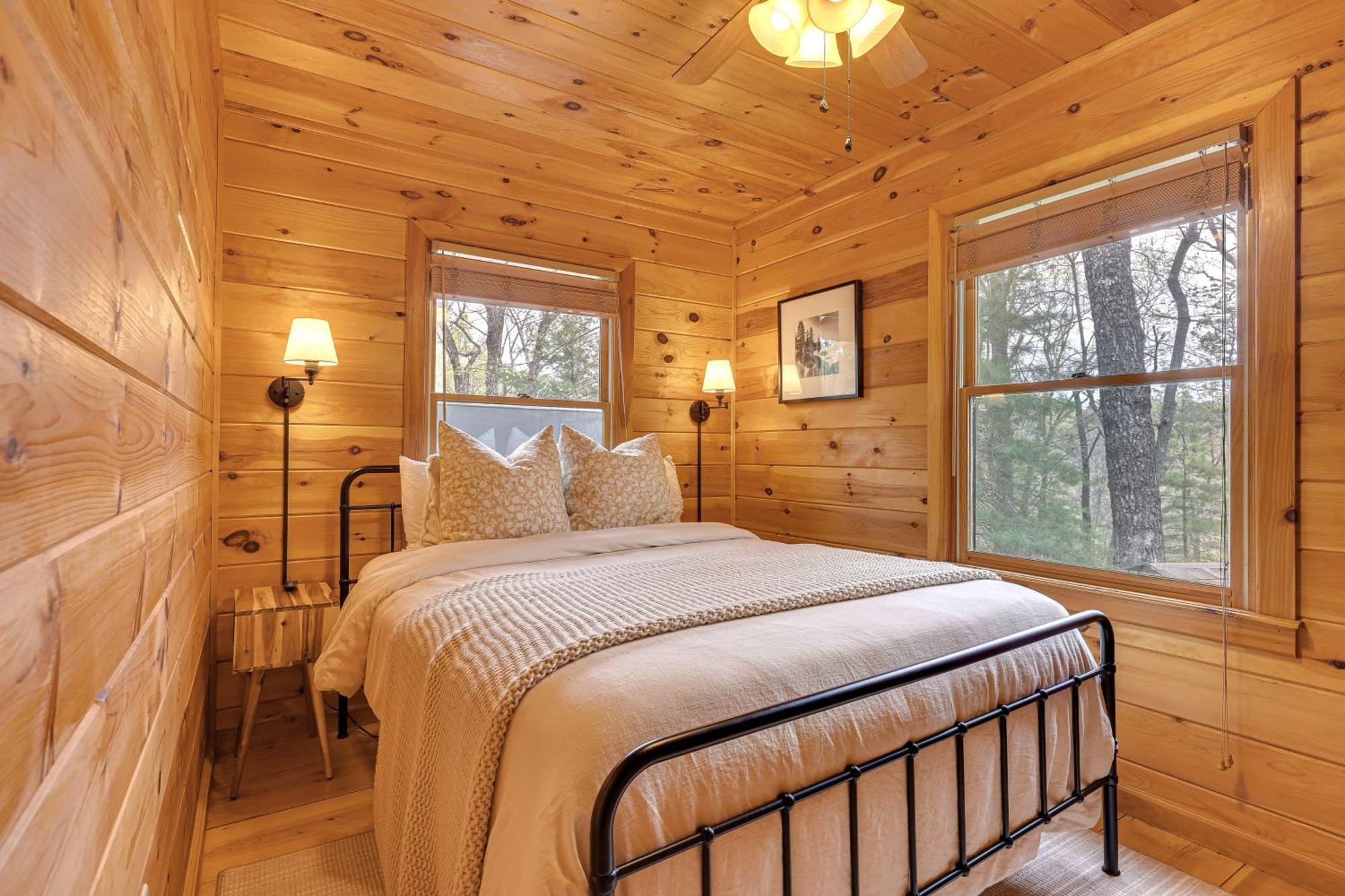 Cozy Cabin In Private Location With Hot Tub And Grill! Blue Ridge Εξωτερικό φωτογραφία
