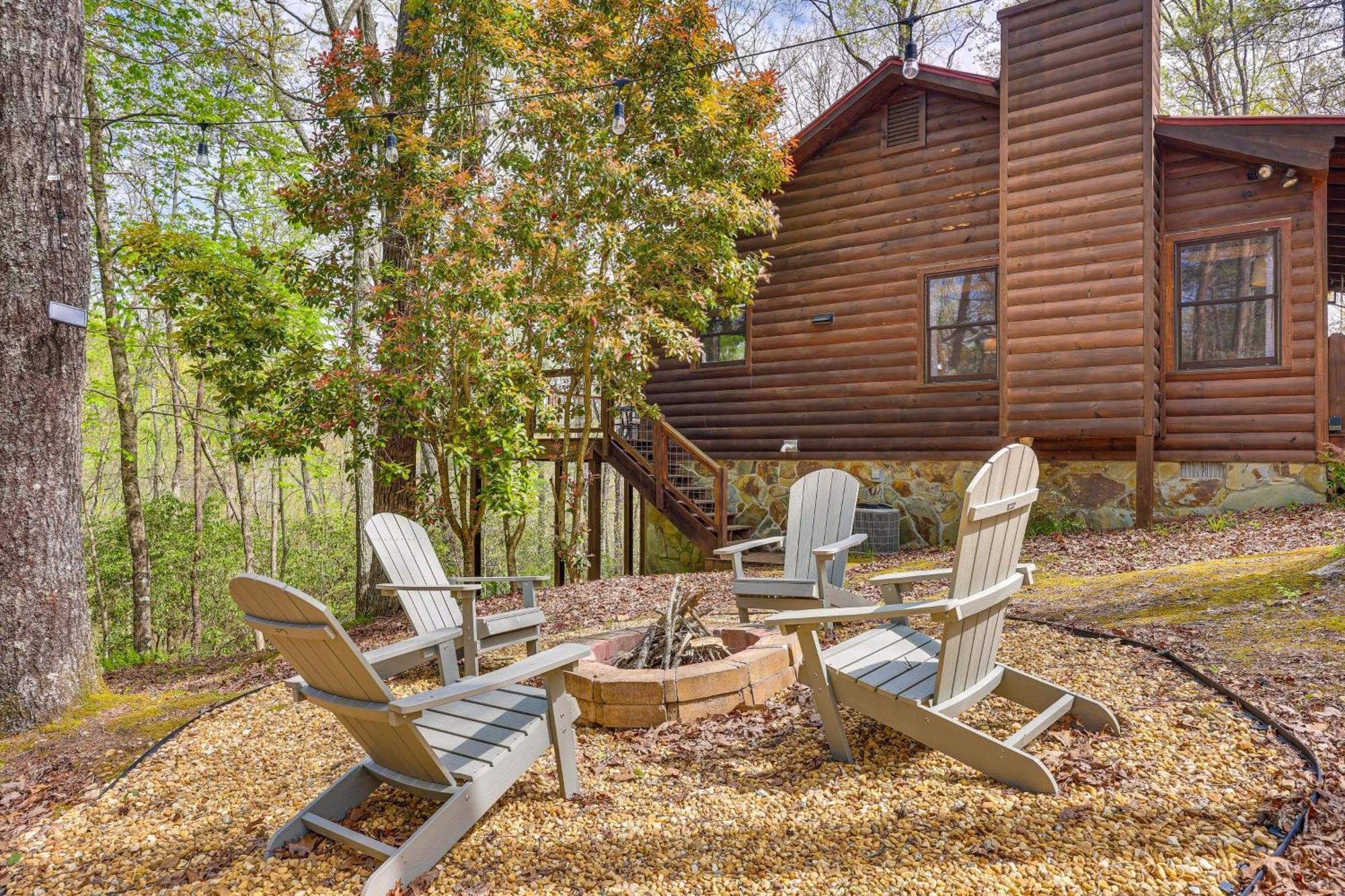 Cozy Cabin In Private Location With Hot Tub And Grill! Blue Ridge Εξωτερικό φωτογραφία